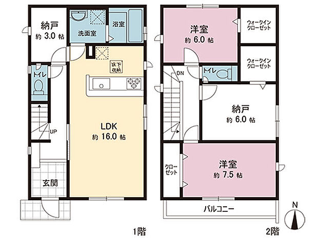 間取図です。図面と異なる場合は現況を優先させていただきます。
