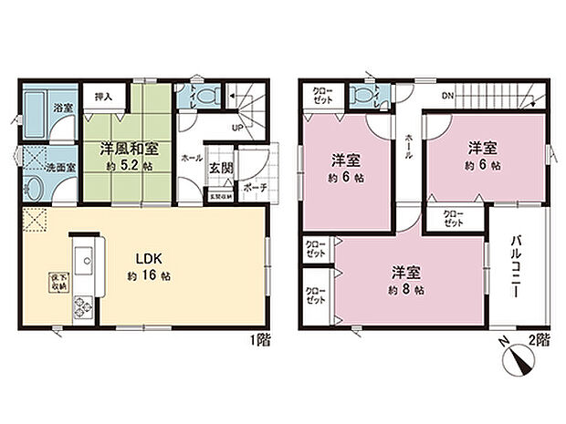間取図です。図面と異なる場合は現況を優先させていただきます。
