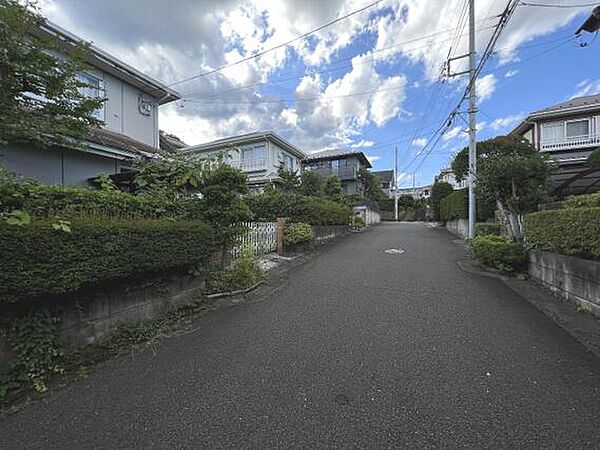 前面道路です。