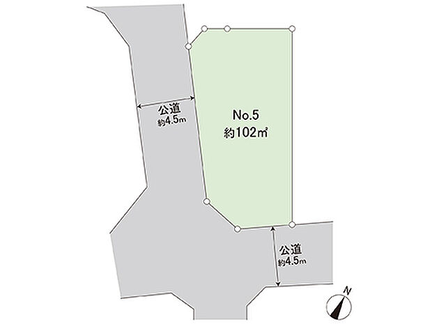区画図です。図面と異なる場合は現況を優先させていただきます。