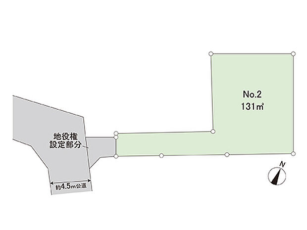 区画図です。図面と異なる場合は現況を優先させていただきます。