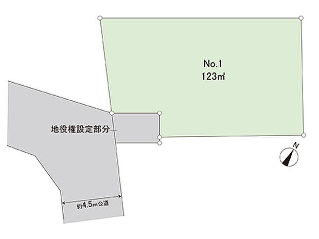 区画図です。図面と異なる場合は現況を優先させていただきます。