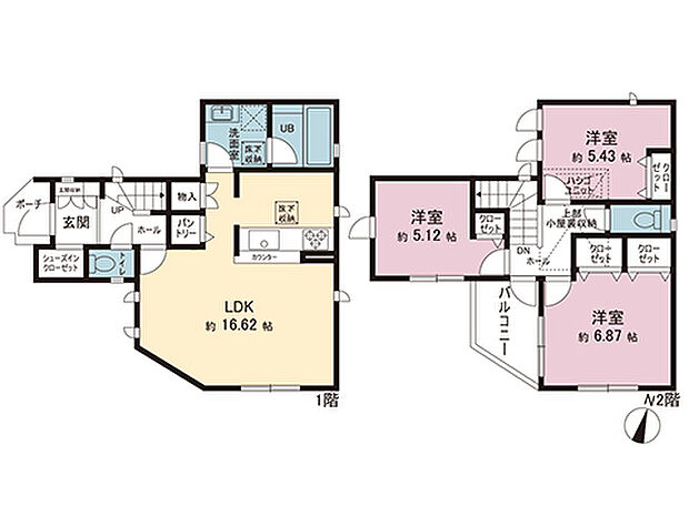 間取図です。図面と異なる場合は現況を優先させていただきます。