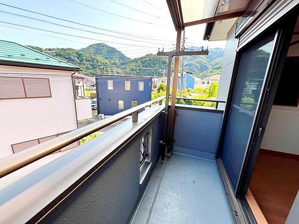 お洗濯ものを気持ち良く太陽の光で干せるのが嬉しいですね。