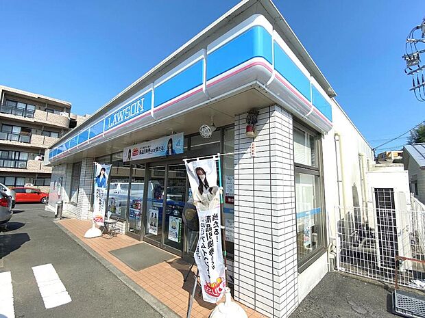ローソン 愛名店まで約500m(徒歩7分)