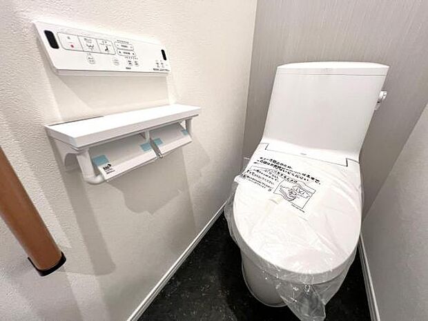 ほっと安らげるトイレ空間です。