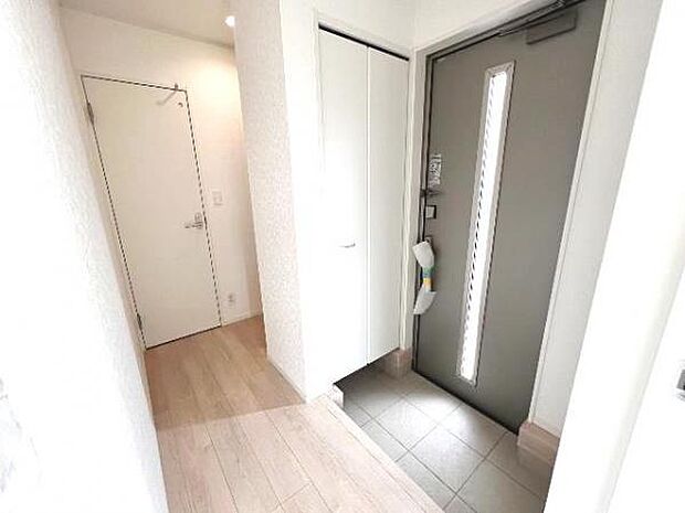 いつも気持ちよくご家族を迎えられる玄関です。