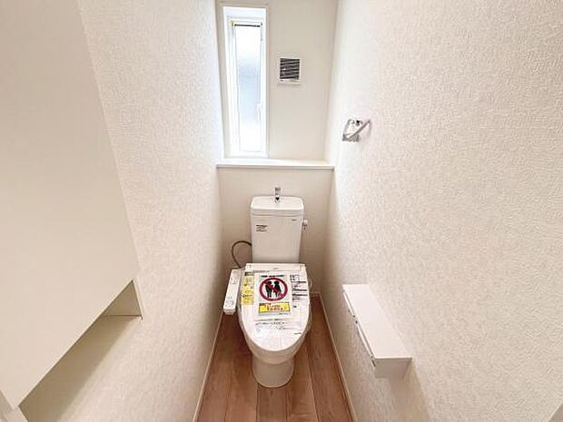 ほっと安らげるトイレ空間です。