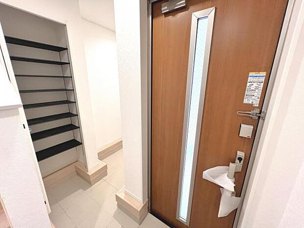 いつも気持ちよくご家族を迎えられる玄関です。