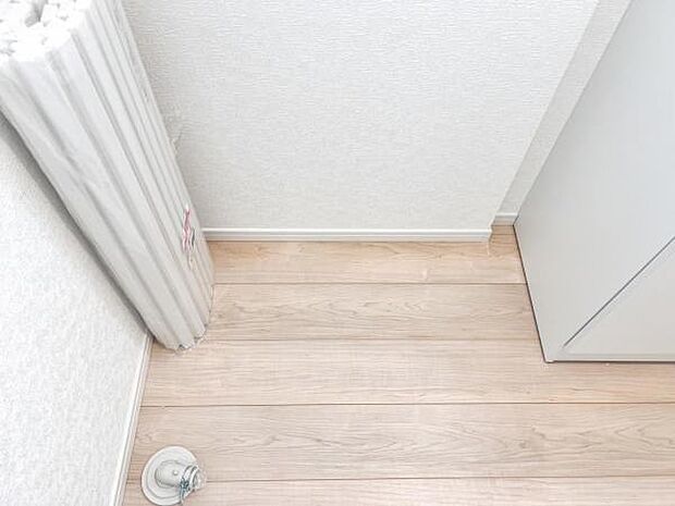 お天気を気にせずお洗濯ができ、室内干し可能です。