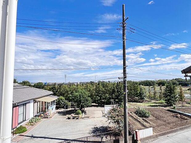 お住まいからの眺望です。