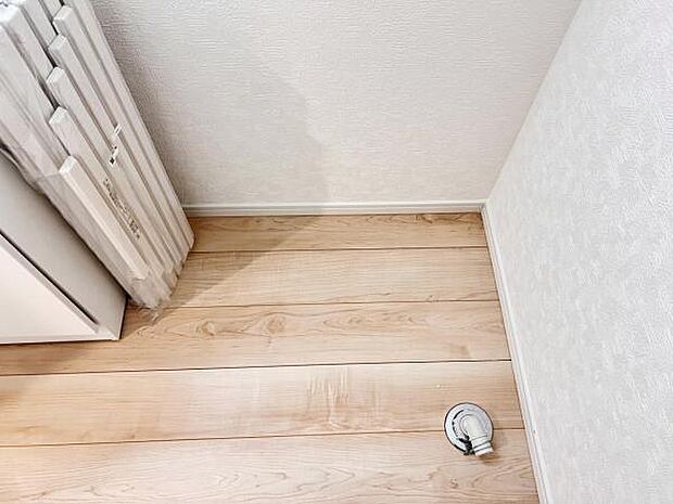 お天気を気にせずお洗濯ができ、室内干し可能です。