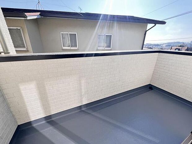 お洗濯ものを気持ち良く太陽の光で干せるのが嬉しいですね。