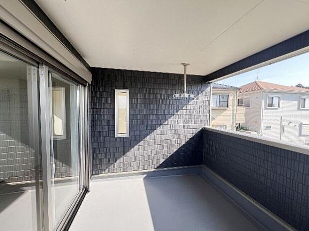 お洗濯ものを気持ち良く太陽の光で干せるのが嬉しいですね。