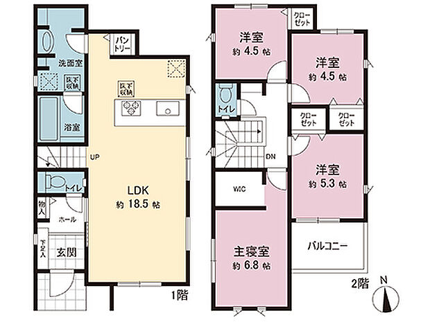 間取図です。図面と異なる場合は現況を優先させていただきます。