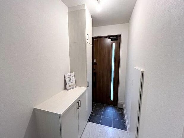 いつも気持ちよくご家族を迎えられる玄関です。