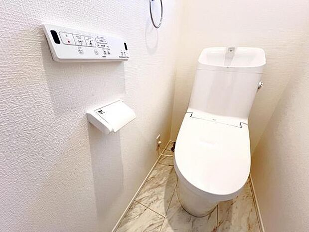 ほっと安らげるトイレ空間です。