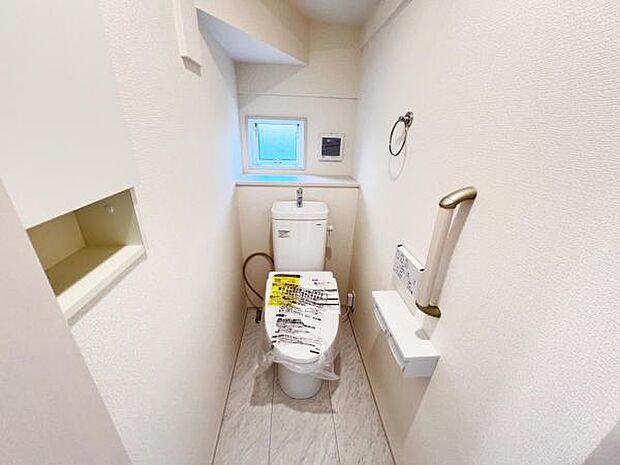 ほっと安らげるトイレ空間です。