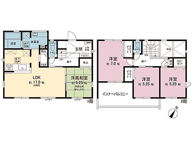 間取図です。図面と異なる場合は現況を優先させていただきます。