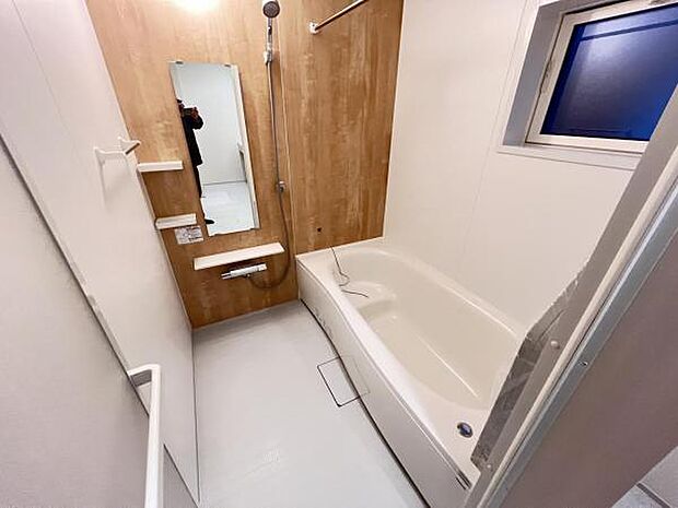 お風呂でほっとひといき。1日の疲れを癒しましょう。