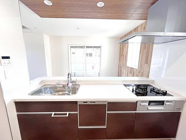 料理の時間が楽しくなるキッチンスペースです。