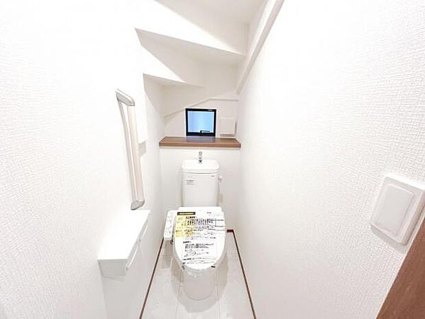 ほっと安らげるトイレ空間です。