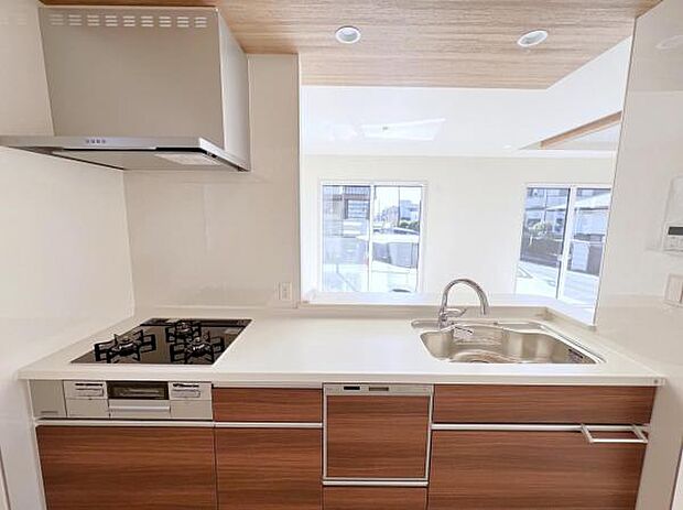 料理の時間が楽しくなるキッチンスペースです。