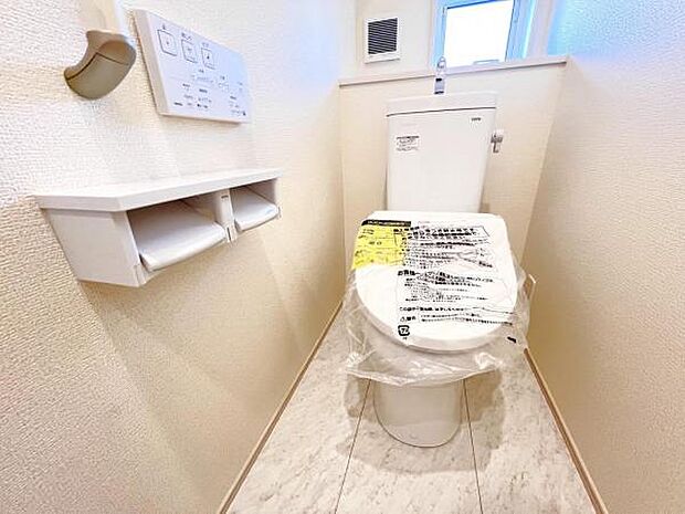 ほっと安らげるトイレ空間です。