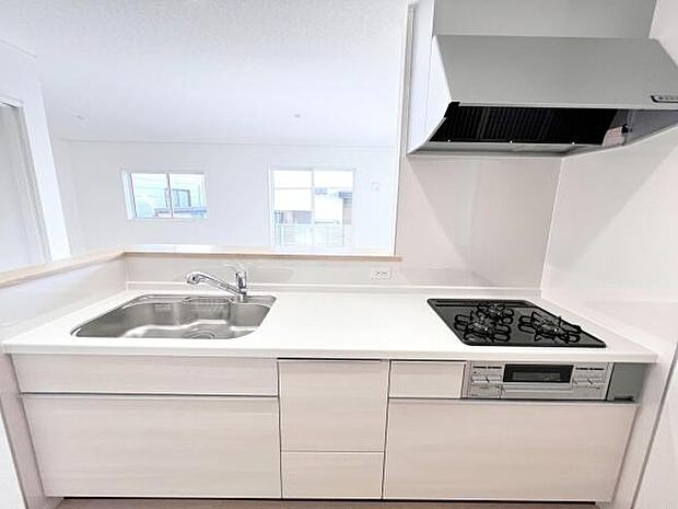 料理の時間が楽しくなるキッチンスペースです。