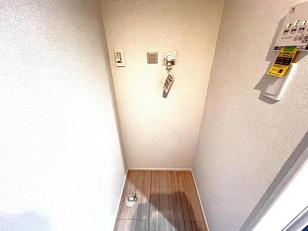 お天気を気にせずお洗濯ができ、室内干し可能です。