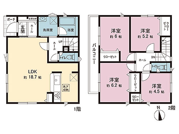 間取図です。図面と異なる場合は現況を優先させていただきます。