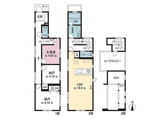 間取図です。図面と異なる場合は現況を優先させていただきます。