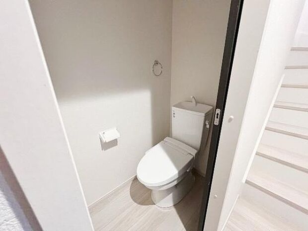 ほっと安らげるトイレ空間です。