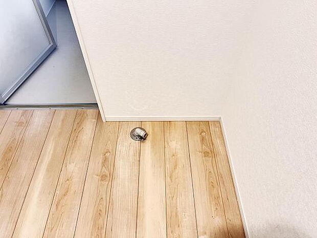 お天気を気にせずお洗濯ができ、室内干し可能です。