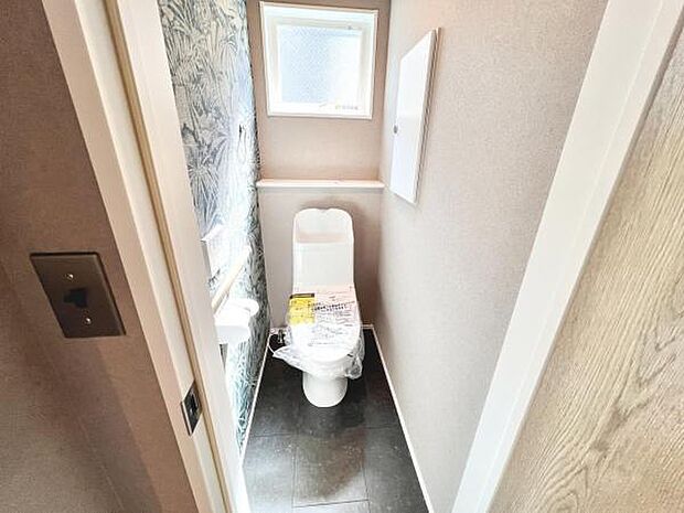 ほっと安らげるトイレ空間です。