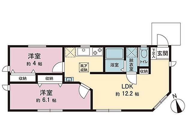 間取図です。図面と異なる場合は現況を優先させていただきます。