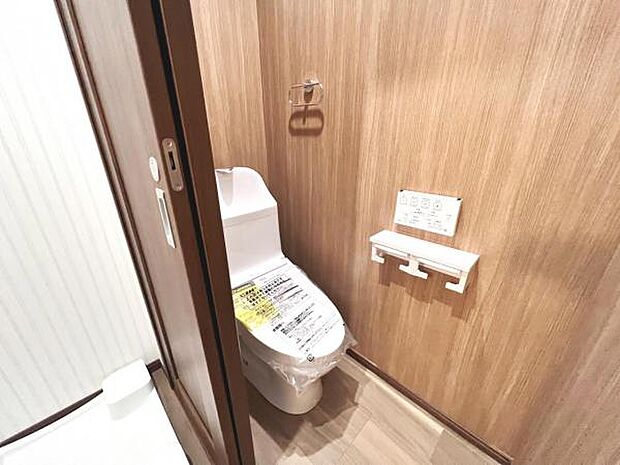ほっと安らげるトイレ空間です。