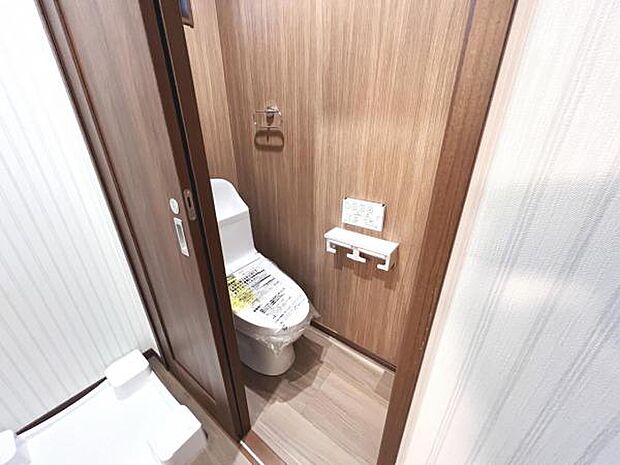 ほっと安らげるトイレ空間です。