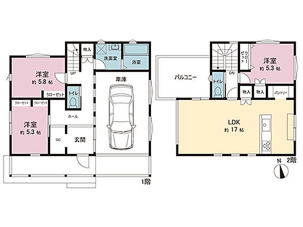 間取図です。図面と異なる場合は現況を優先させていただきます。