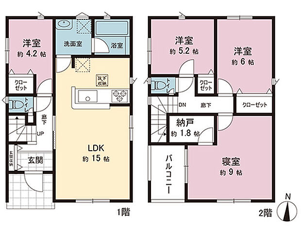 間取図です。図面と異なる場合は現況を優先させていただきます。