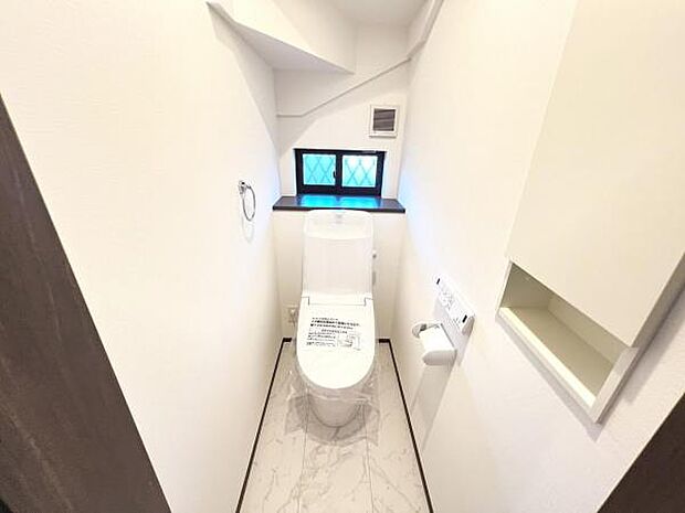 ほっと安らげるトイレ空間です。