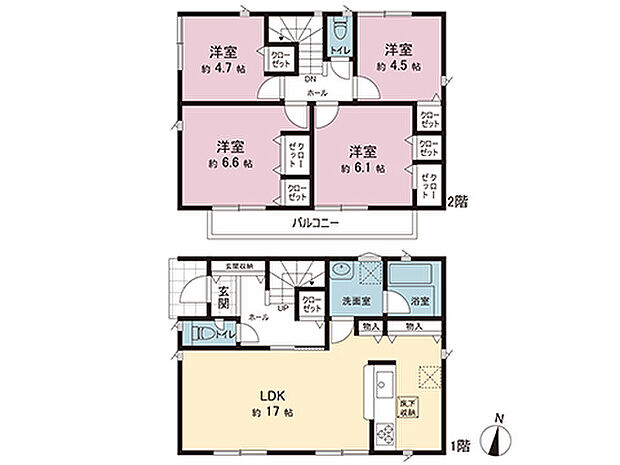 間取図です。図面と異なる場合は現況を優先させていただきます。