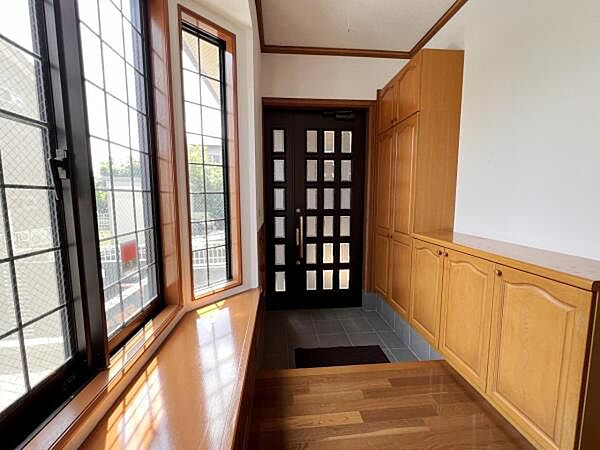 いつも気持ちよくご家族を迎えられる玄関です。