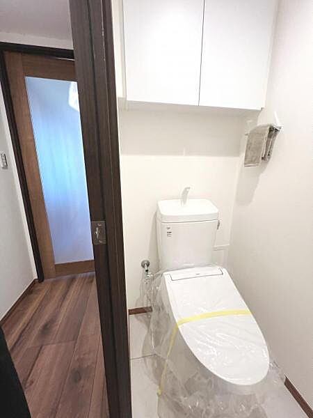 ほっと安らげるトイレ空間です。