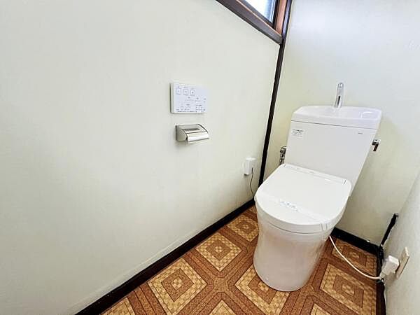 ほっと安らげるトイレ空間です。