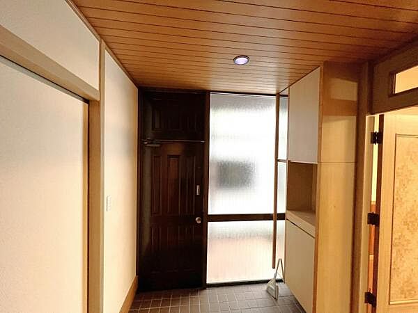 いつも気持ちよくご家族を迎えられる玄関です。