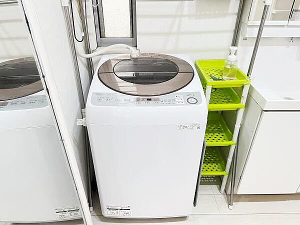 お天気を気にせずお洗濯ができ、室内干し可能です。