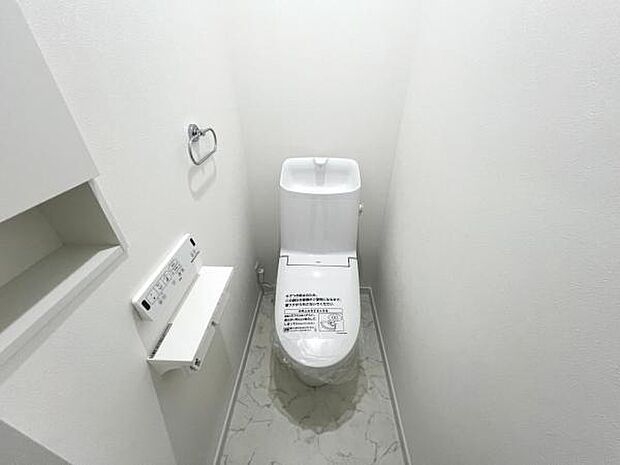 ほっと安らげるトイレ空間です。