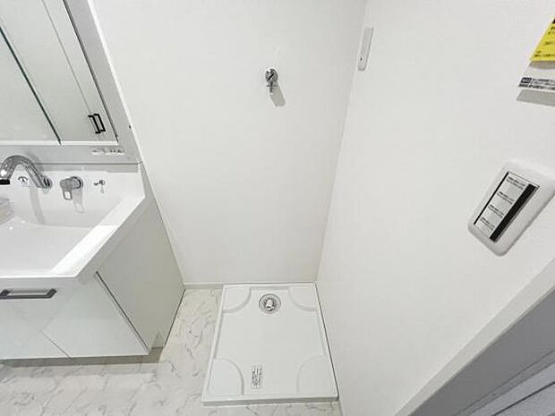 お天気を気にせずお洗濯ができ、室内干し可能です。