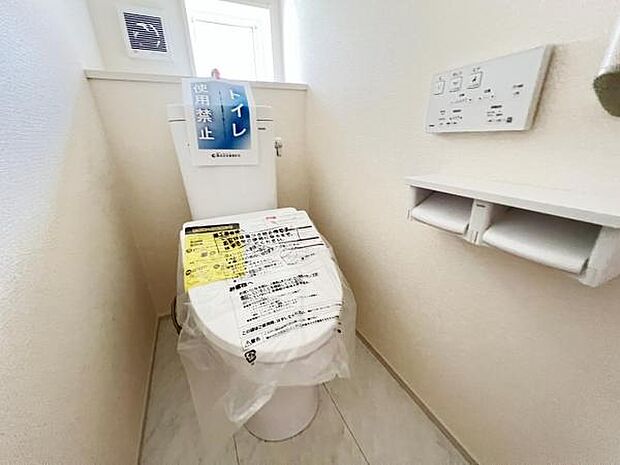 ほっと安らげるトイレ空間です。